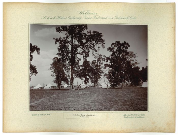 Indien - Nepal - Daktha-poli by prince Franz Ferdinand von Osterreich Este - Artwork