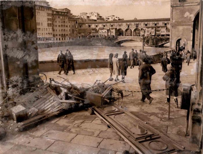 Florence Devastated by the Waters of the Arno