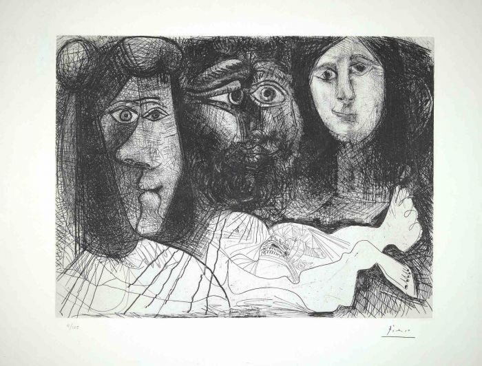 Pablo Picasso - The Fall of Icarus - Modern Art