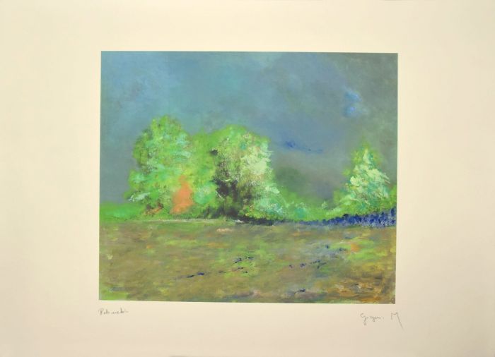 Le Ciel de Flandre is an original artwork realized by the Belgian artist Martine Goeyens.