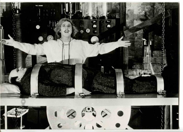 Gene Wilder in "Frankenstein Junior"