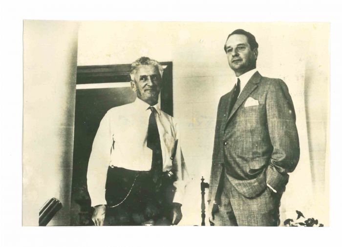 Historical Photo- Ernest Marquise and Walter Rossi