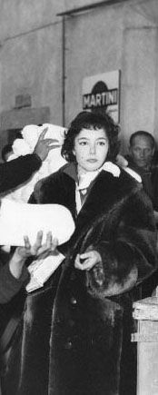 The Italian Actress Irene Cefaro