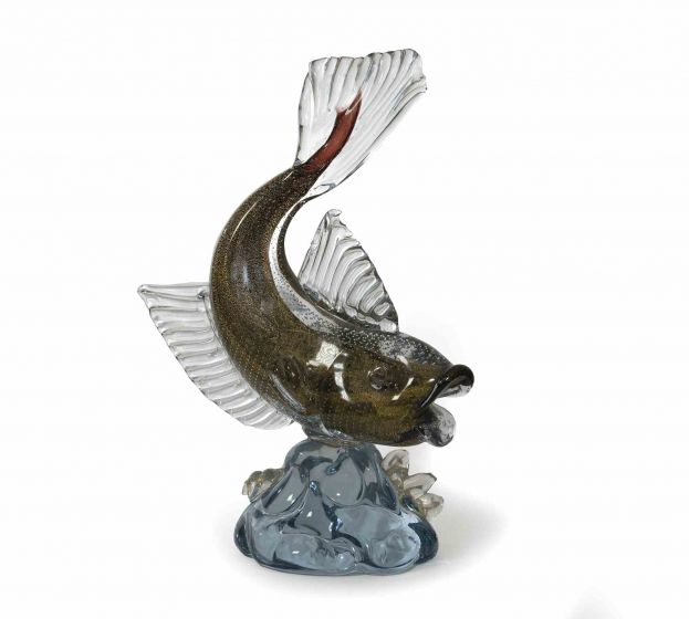 Murano Glass Carp