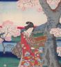 Utagawa Toyokuni II - Japanese Tryptique : Modern Artwork