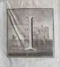 Antiquities of Herculaneum  - Letter of the Alphabet I
