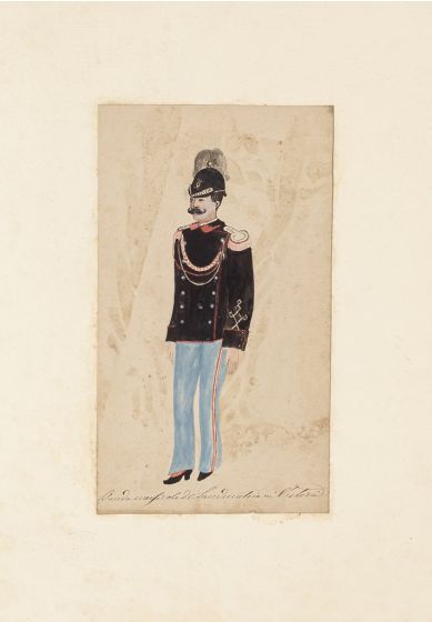 Figure of an officer