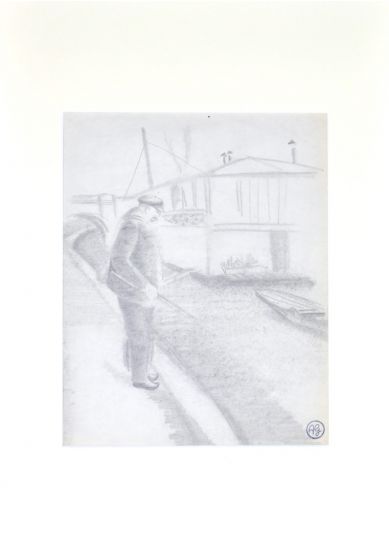  "Fishing" by Anonymous - Modern Artwork
