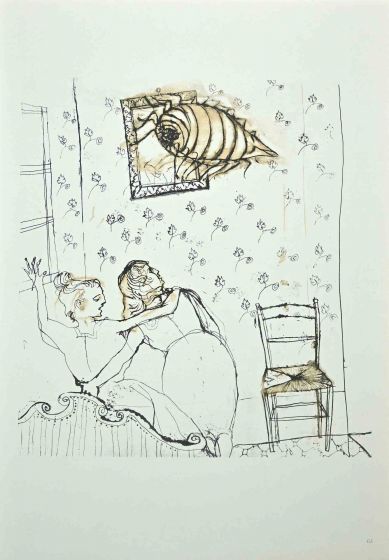 Franco Gentilini - The Bug on the Mirror - Contemporary Art