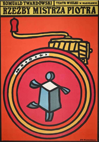 Theatre Wielki W Warszawie - Vintage  Poster