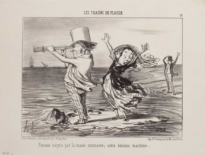Parisiens surpris par la Marée - LES TRAINS DE PLAISIR