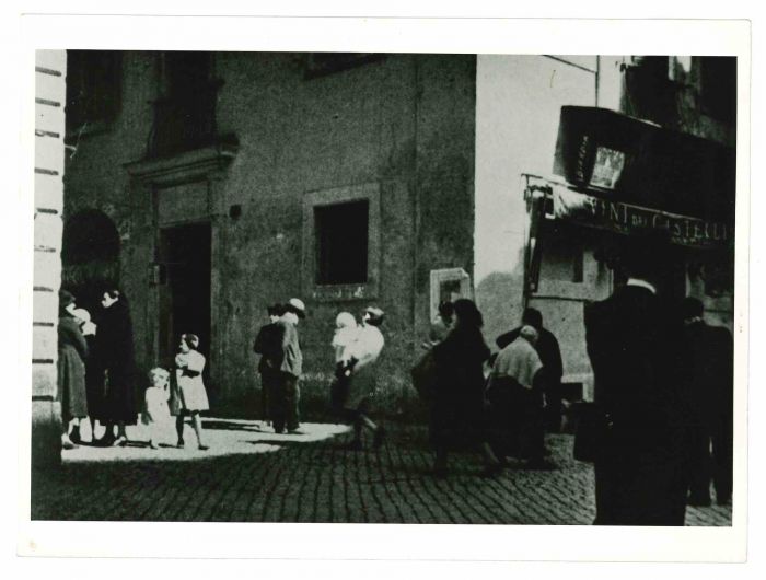 Street  Of Rome - Vintage Photograph 