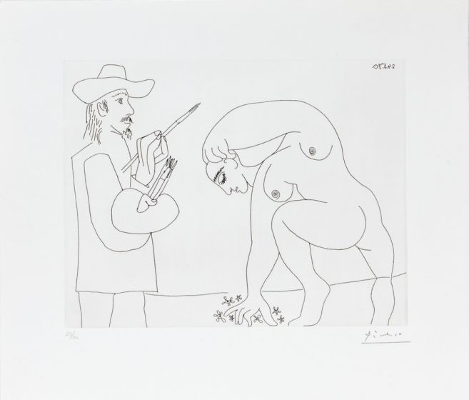 24 mai 1970 by Pablo Picasso - Modern Artwork