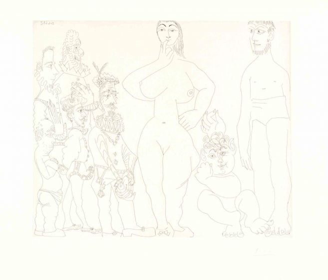 Venus et l'Amour, dans le Style du 17ème Siècle