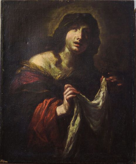 Saint Veronica by Simone Pignoni - Old Master Artwork