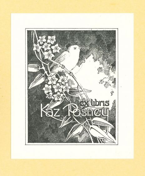 Ex Libris Kaz Posney - Modern Artwork