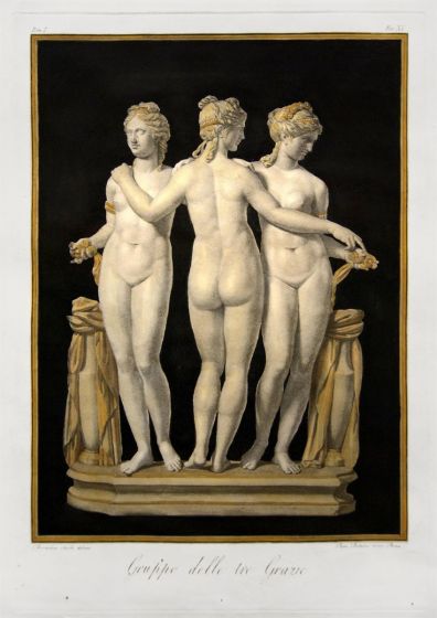 B. Nocchi, P. Bettelini, Gruppo delle tre Grazie, Rome, 1794.