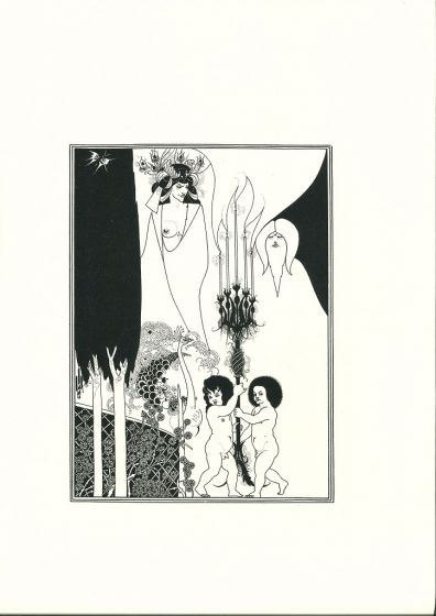 The Eyes of Herod by Aubrey Vincent Beardsley.- Modern Artwork