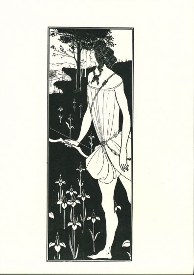 Atalanta by Aubrey Vincent Beardsley.- Modern Artwork
