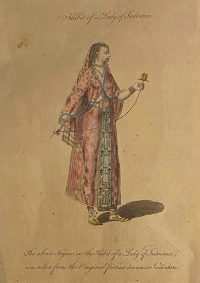 Habit of a lady of Indonesian by Anonymous - Artwork 