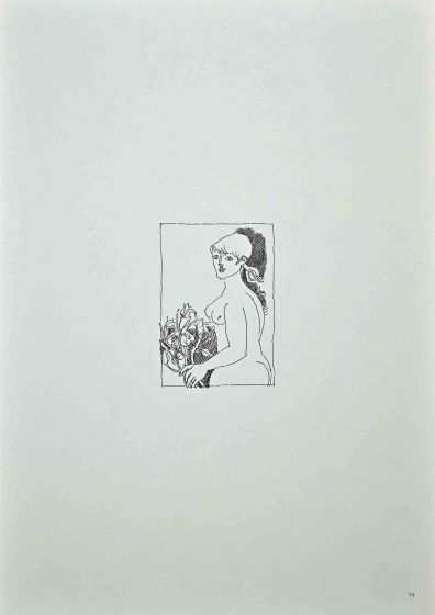Woman with Flowers
