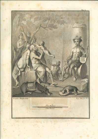 Ancient Roman Family - Filippo Morghen - Old Master's Artwork