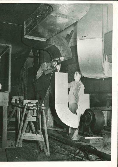 Sheet Metal Worker - American Vintage Photograph