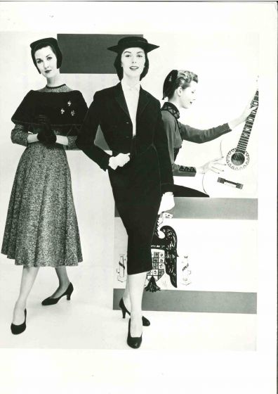 Foreign Fashion in The U.S. - Vintage Photograph