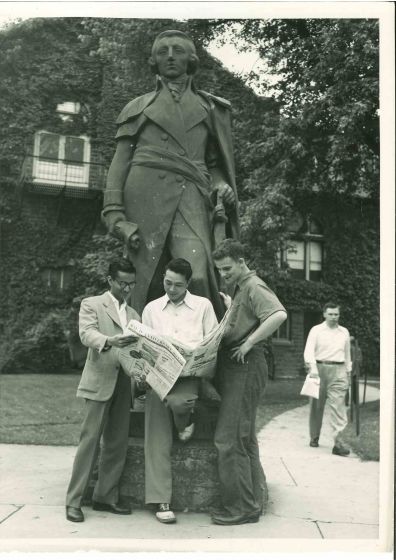 Quick Conversations - American Vintage Photograph