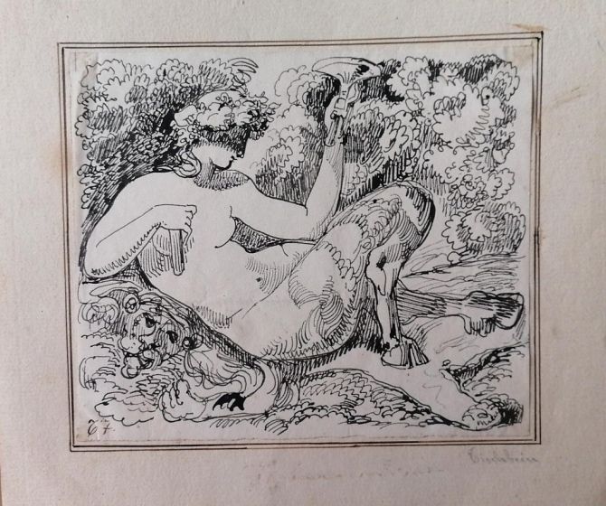 The Satyr - Modern Artwork