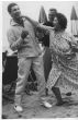 The Italian Actress Franca Marzi with Franco Festucci