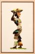 African Butterfly Woman by Anonymous French - Contemporary Artworks
