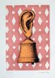 La Lecon de Musique - Son de Cloche by René Magritte - Surrealism