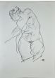 Female Nude - Egon Schiele - Modern Art