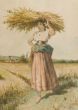 Farmers With Bundle Of Spikes By Artist XIX Century - Modern Artworks