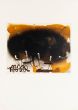 Black Fan by Antoni Tàpies- Contemporary Artwork