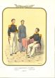 Administrative Body of the Real Marina - Lithograph by Antonio Zezon. Naples, 1855.