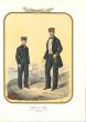 Army of the Sea: Seafaring Students -Lithograph by Antonio Zezon. Naples 1855.
