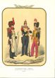 Second Royal Navy Regiment - Lithograph by Antonio Zezon. Naples 1854.