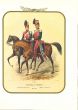 Honor Guard - Lithograph by Antonio Zezon. Naples 1852.