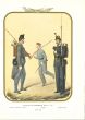 Fourth Royal Guard Shooter Battalion is a lithograph by Antonio Zezon. Naples 1856.