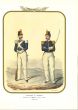 Reserve Company is a lithograph by Antonio Zezon. Naples 1855.