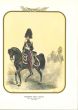 Royal Gendarmerie on horseback is a lithograph by Antonio Zezon. Naples 1852.
