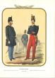 Real Guard is a lithograph by Antonio Zezon. Naples 1852.