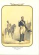 Royal Gendarmerie on horseback is a lithograph by Antonio Zezon. Naples 1853.