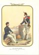 Battalion Zappatori and Pioneri is a lithograph by Antonio Zezon. Naples 1853