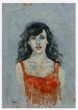 Woman in Red - Artist XX Century - Contemporary Art