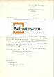 W.Lam, Typewritten and Compassionate Letter Signed. Albissola mare, 19th January 1962. Excellent Condition.