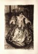 A. BESNARD, La Robe de Soie,
Etching, dry-point and scrapers SIgned,
1887

