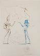 Les Amants condamnés, from "Tristan et Iseult", by Salvador Dalì, original print